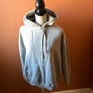 Cargo gray pullover hoodie